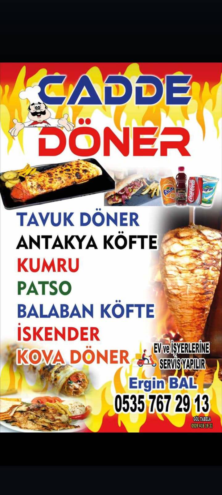 Devran döner меню