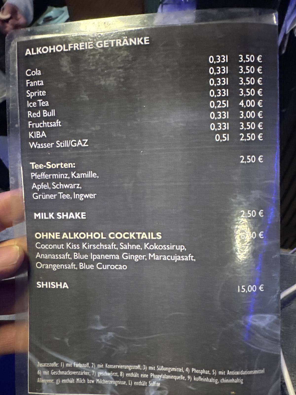 Cafe 46 меню