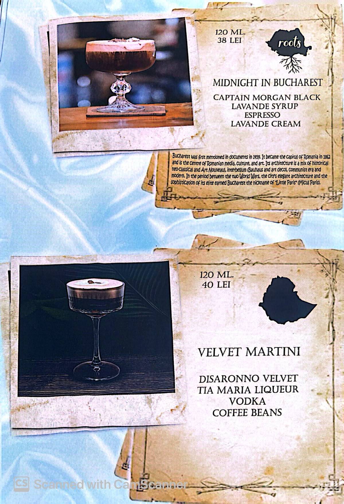 Cofftail's Coffee & Cocktail Bar Victoriei меню