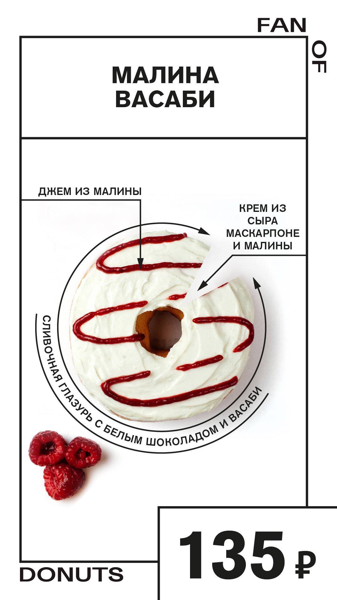 Fan of donuts меню