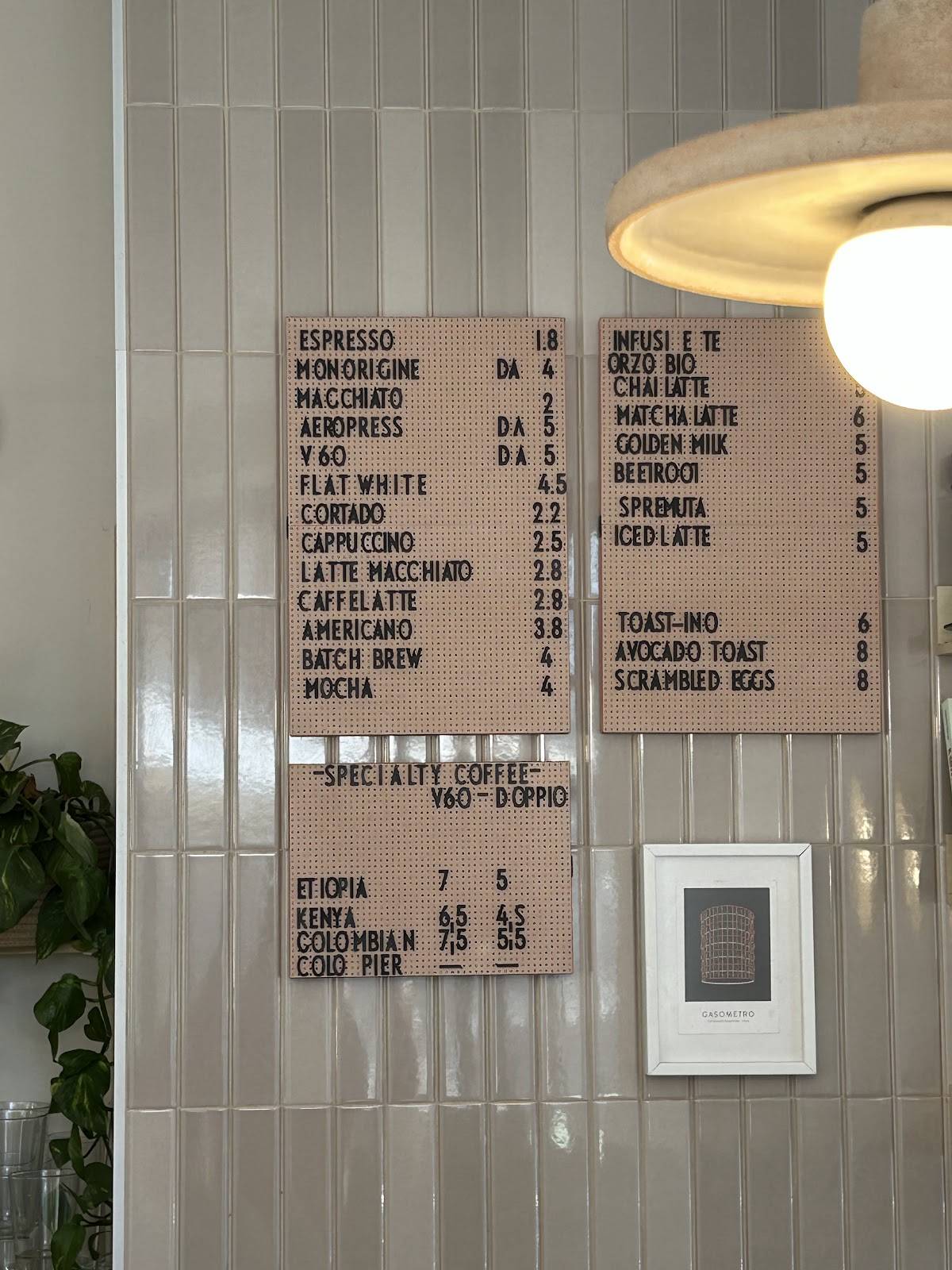 Café Merenda меню