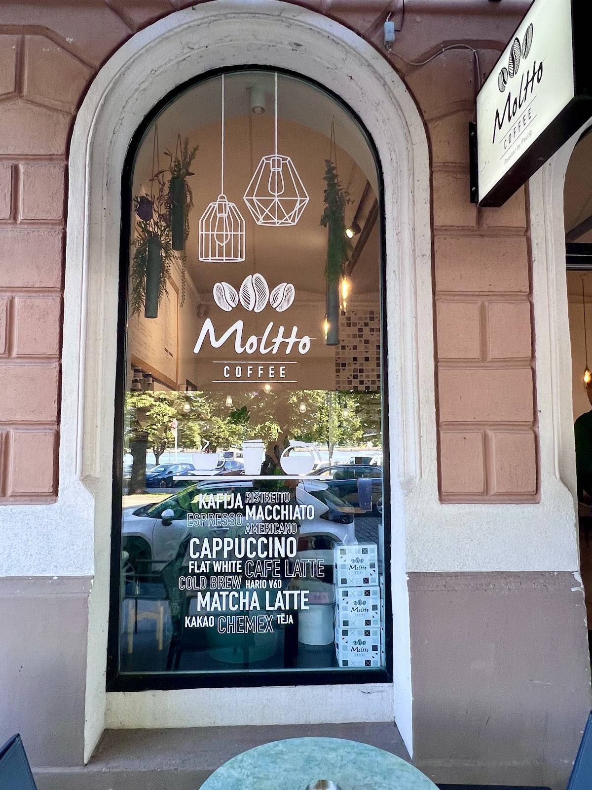 Moltto Coffee меню