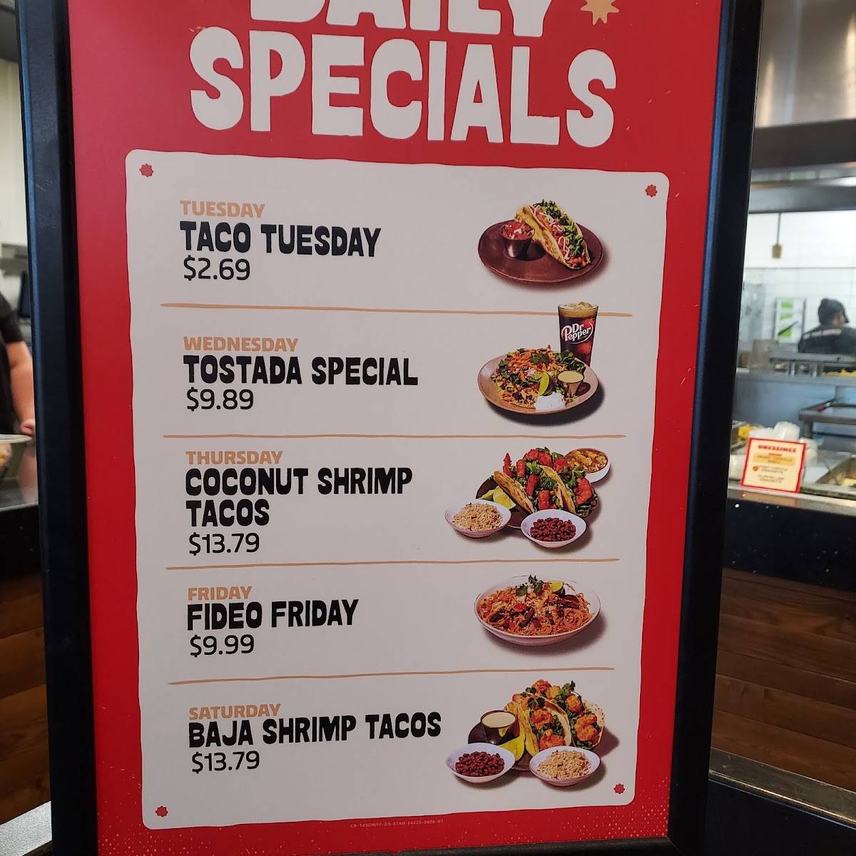 Cafe Rio Fresh Modern Mexican меню