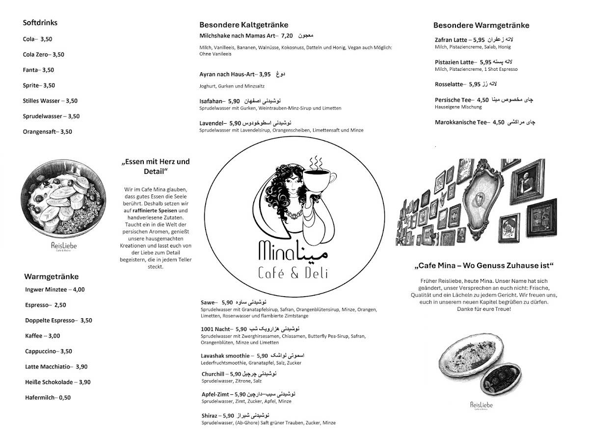 Café & Brunch Mina (Reisliebe) меню
