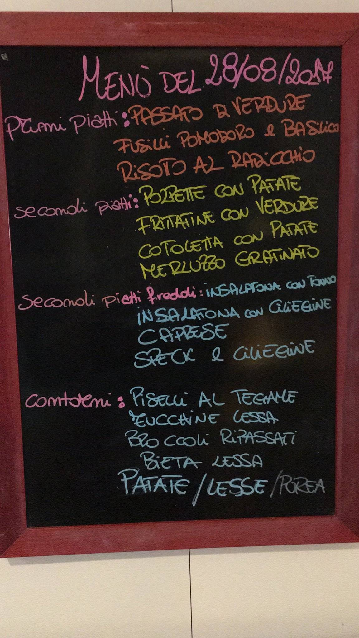 Italrest Srl меню