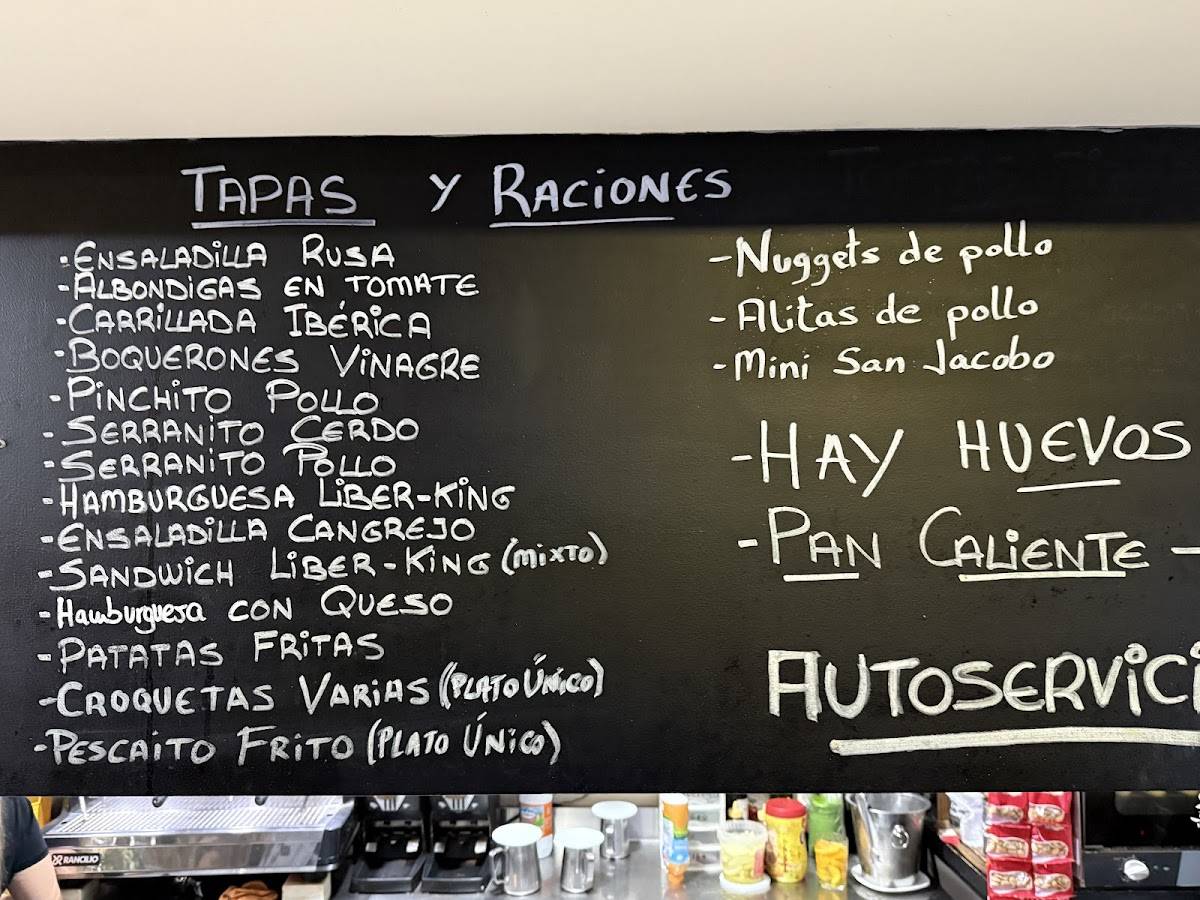 Cafetería Liberto's Kaffe меню