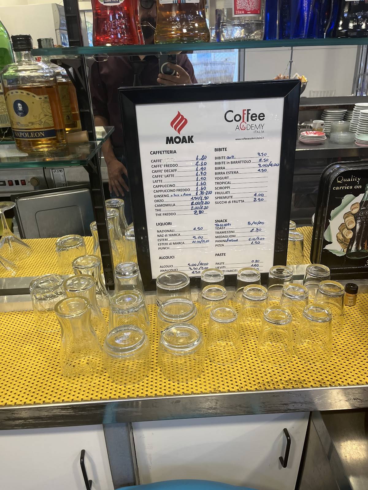 Caffetteria Crivelli меню