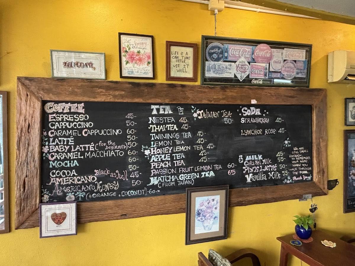 Cake & Coffee House меню