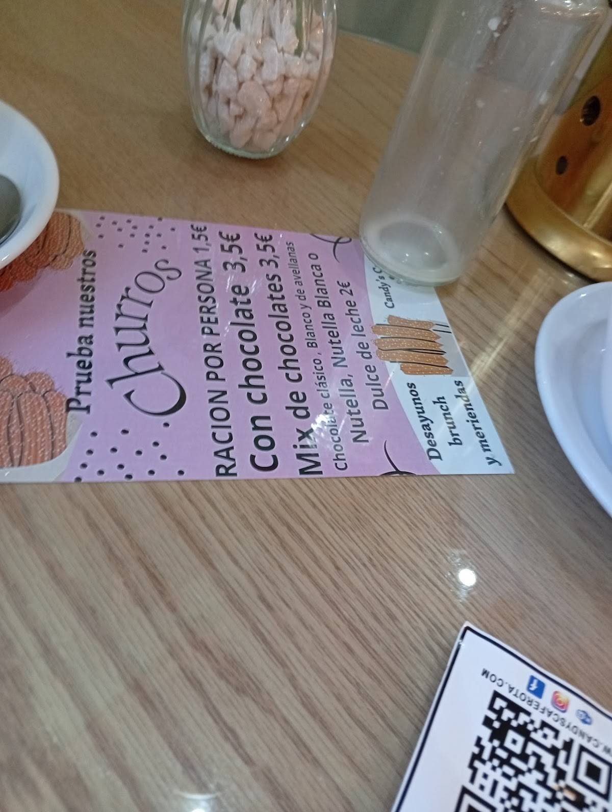 Candy's Café меню