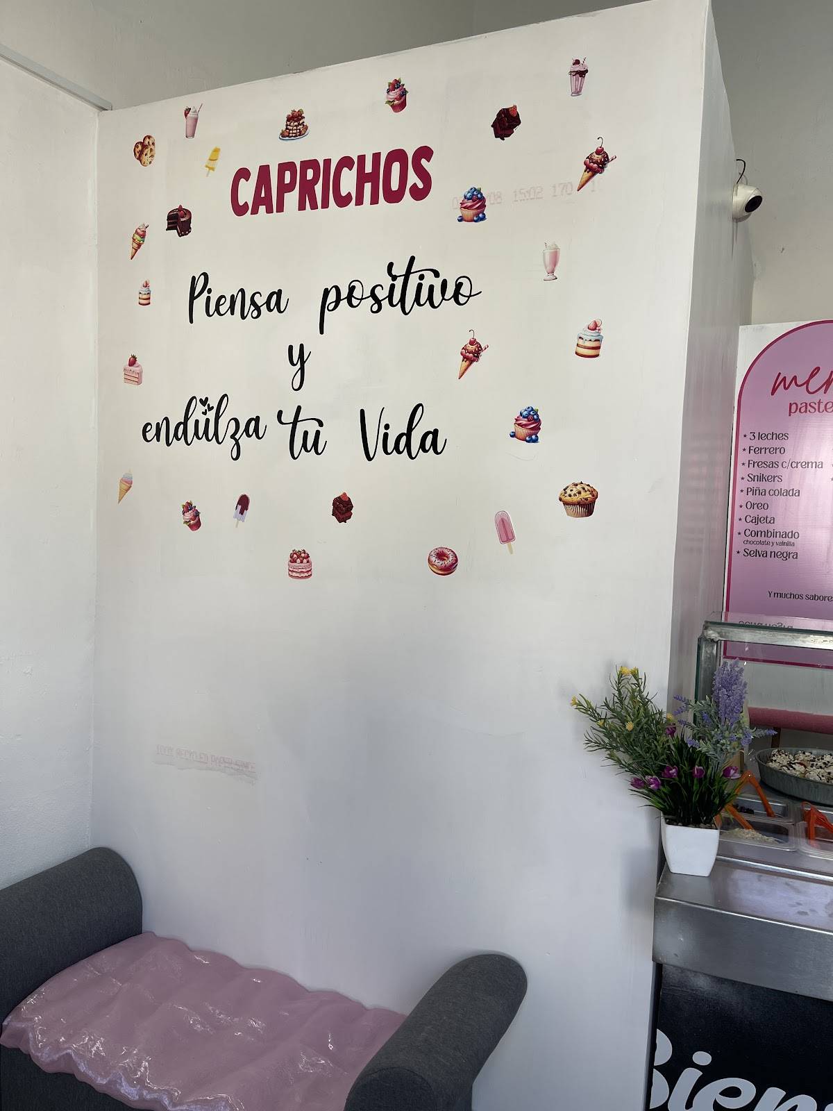 Caprichos меню