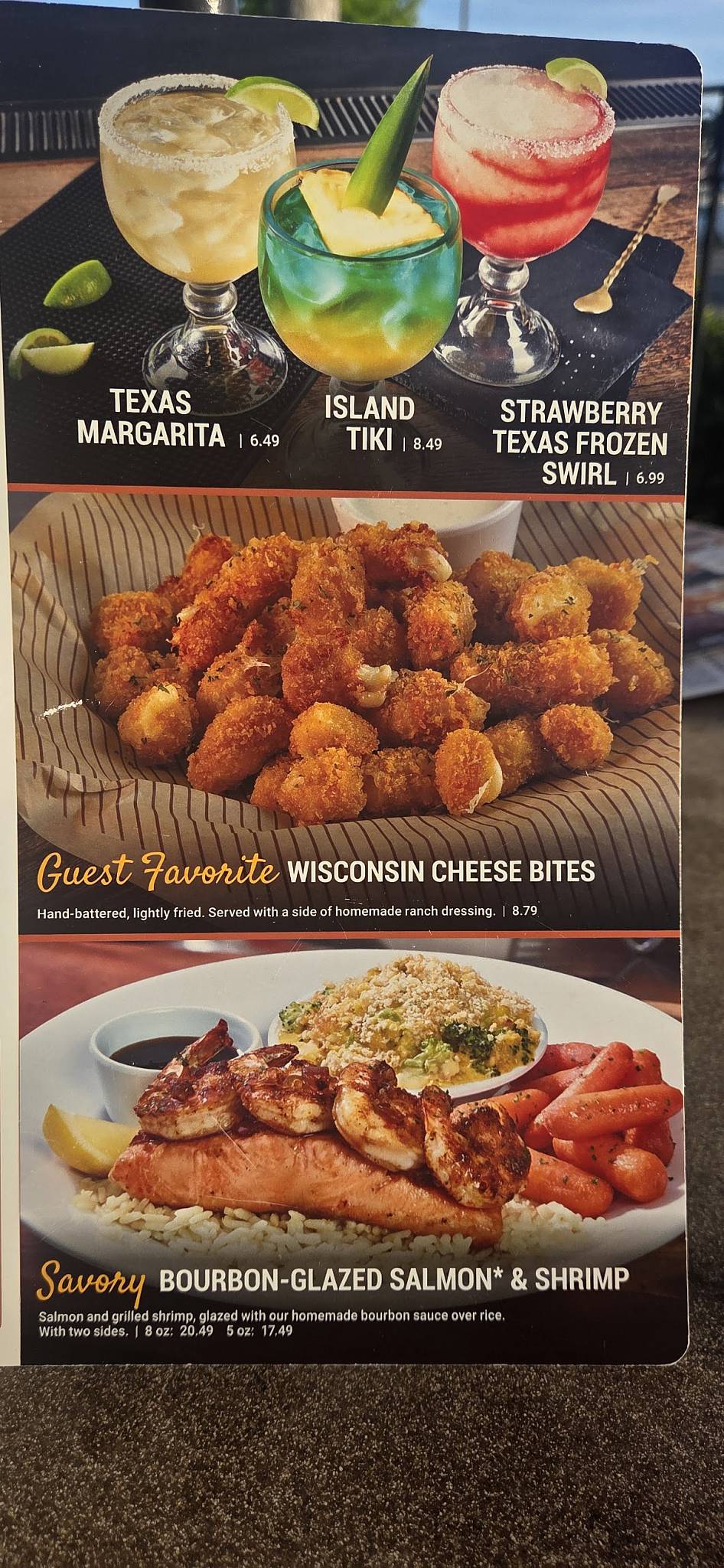 Cheddar's Scratch Kitchen меню