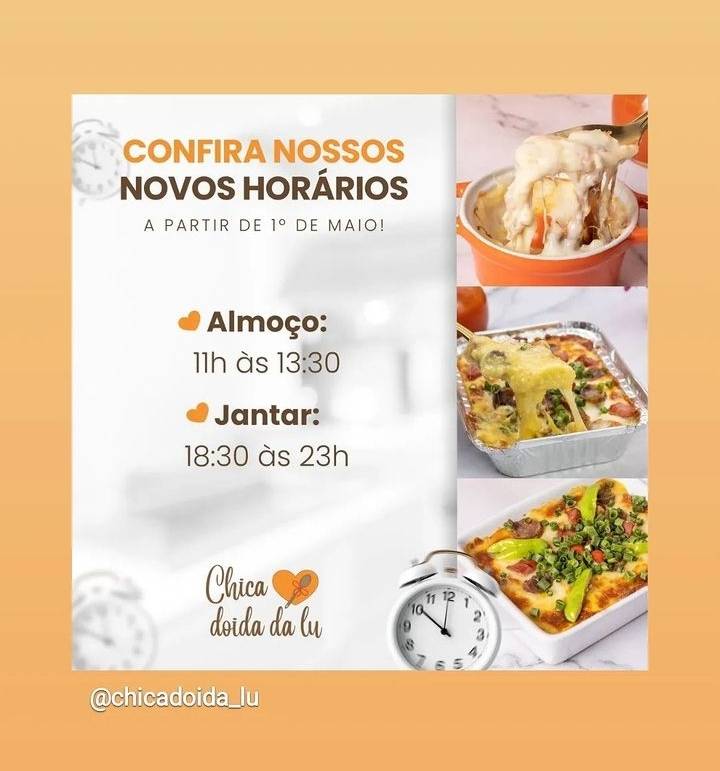 Chica Doida da Lu меню