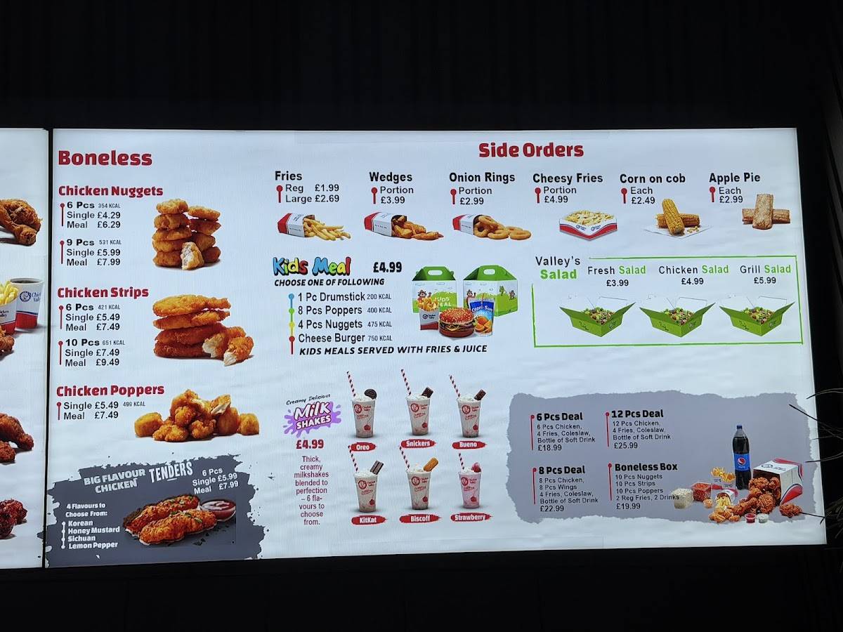 Chicken Valley - Shepherd’s Bush меню