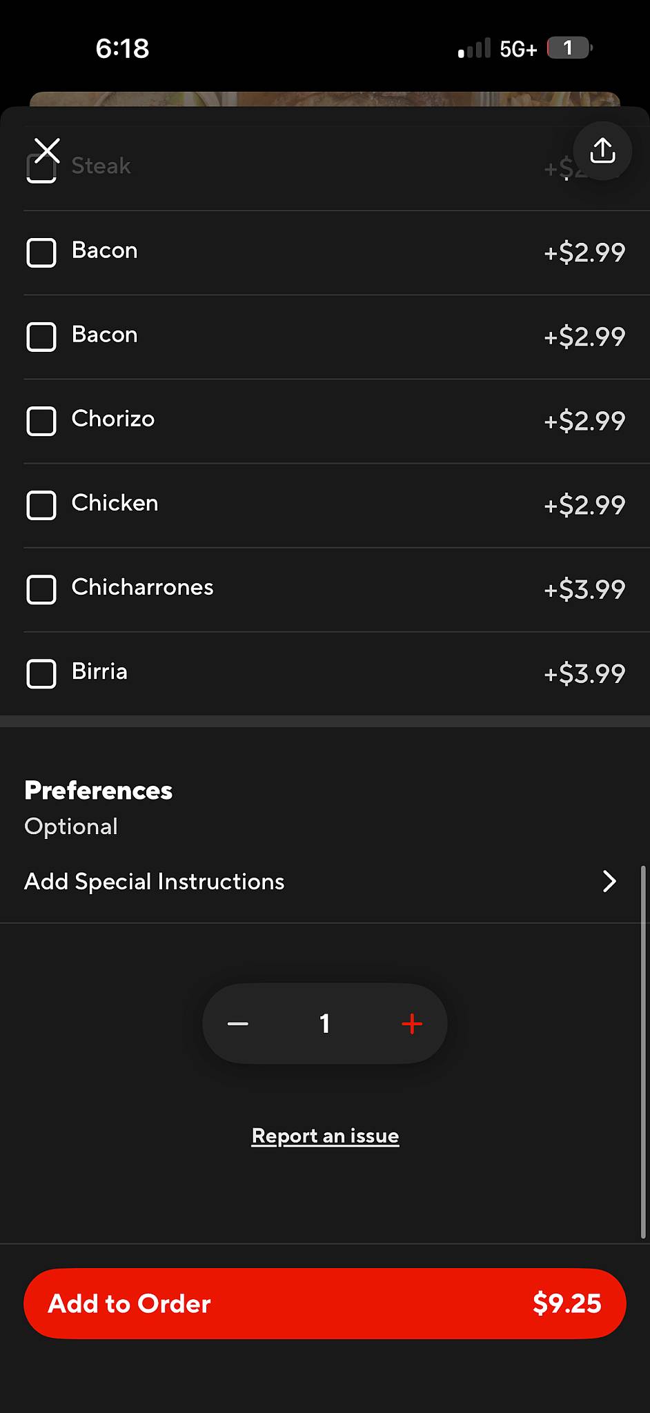 Chili Shack меню
