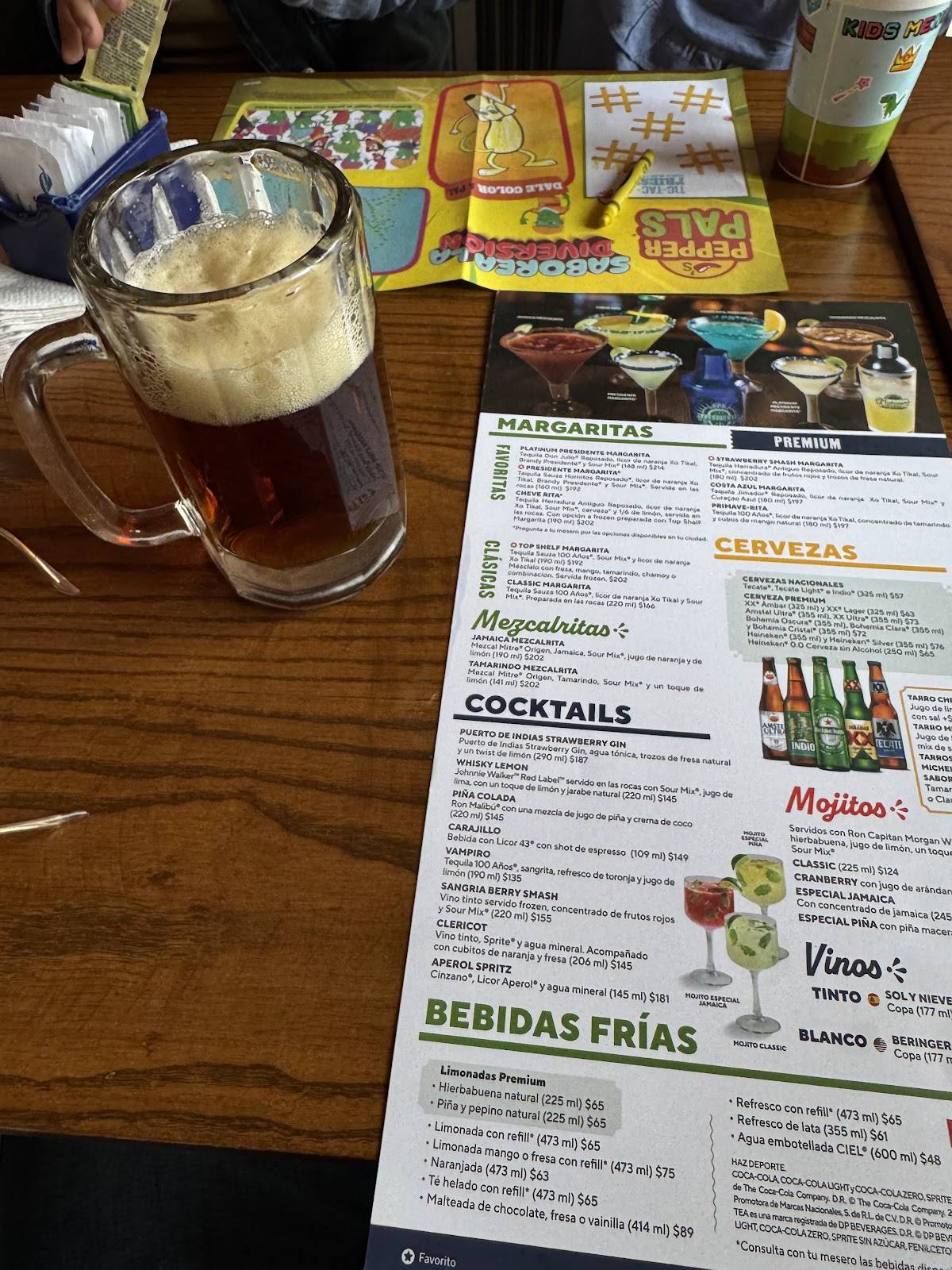 Chili's меню
