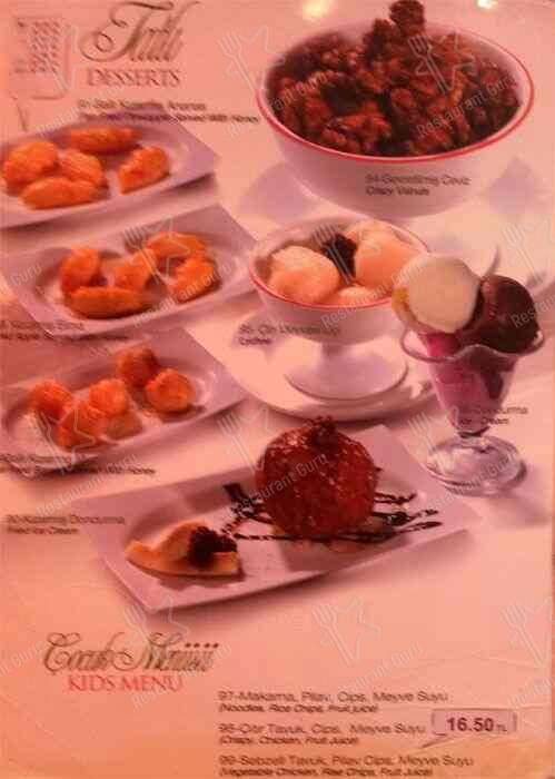 Chinese Inn Restaurant меню