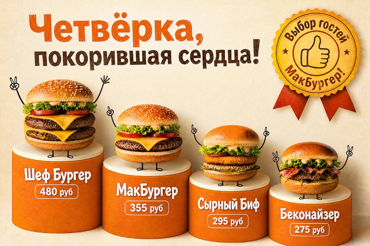 МакБургер меню