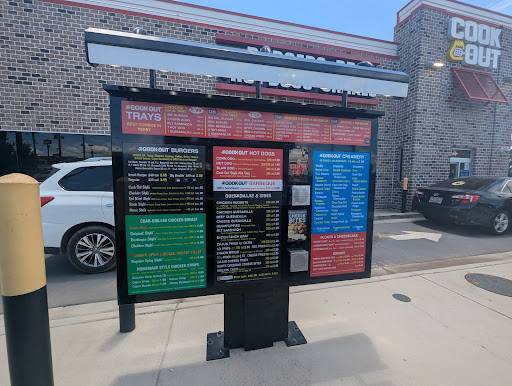 Cook Out меню
