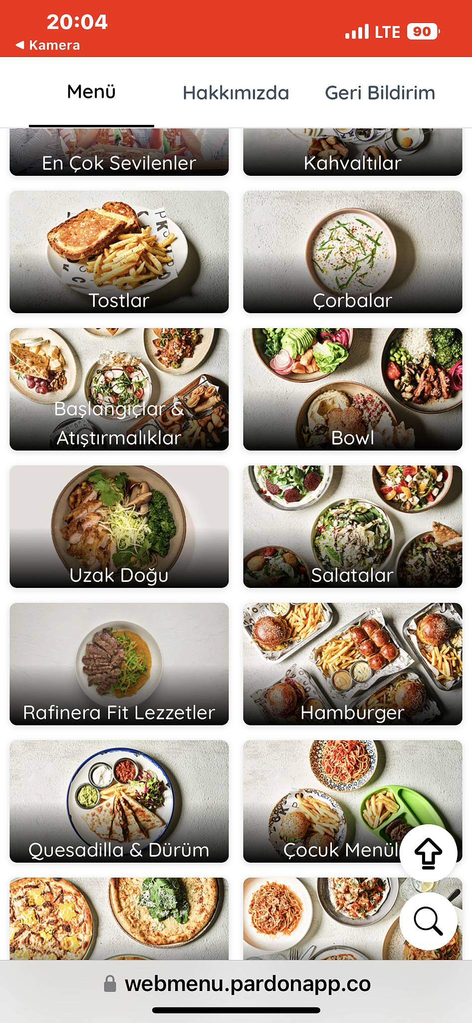 Cookshop меню