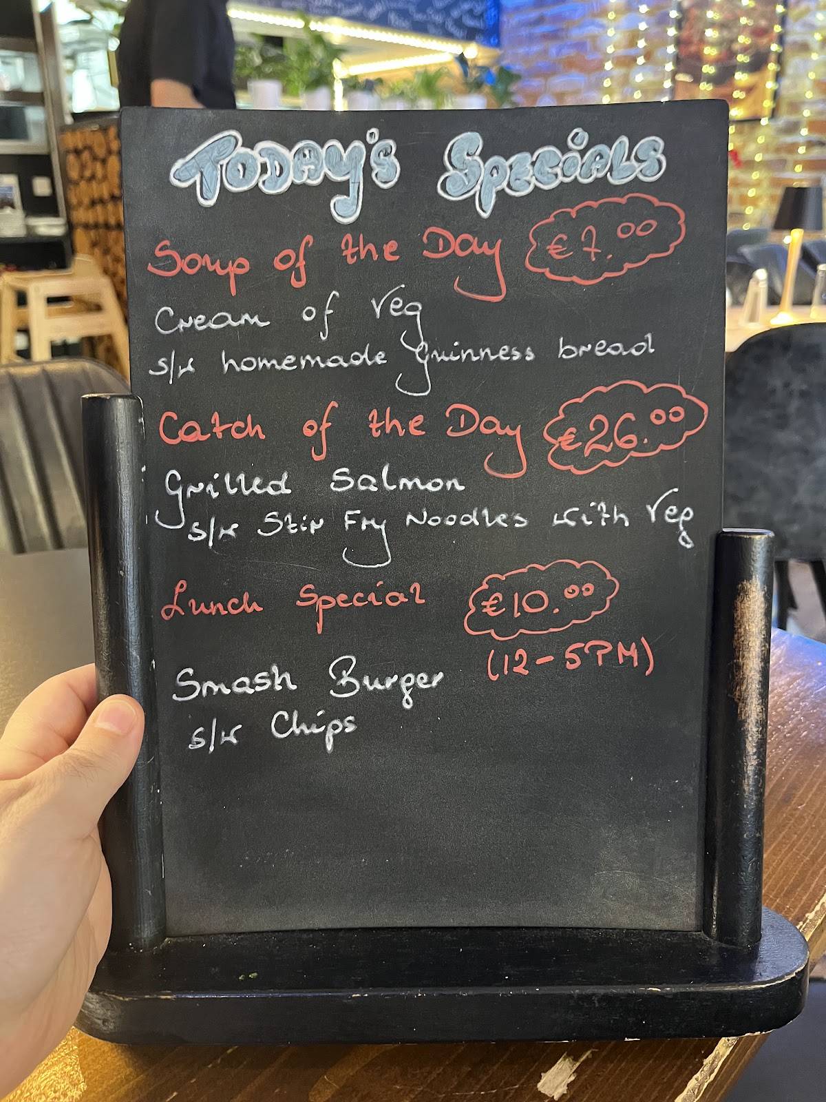 Cork & Fork меню
