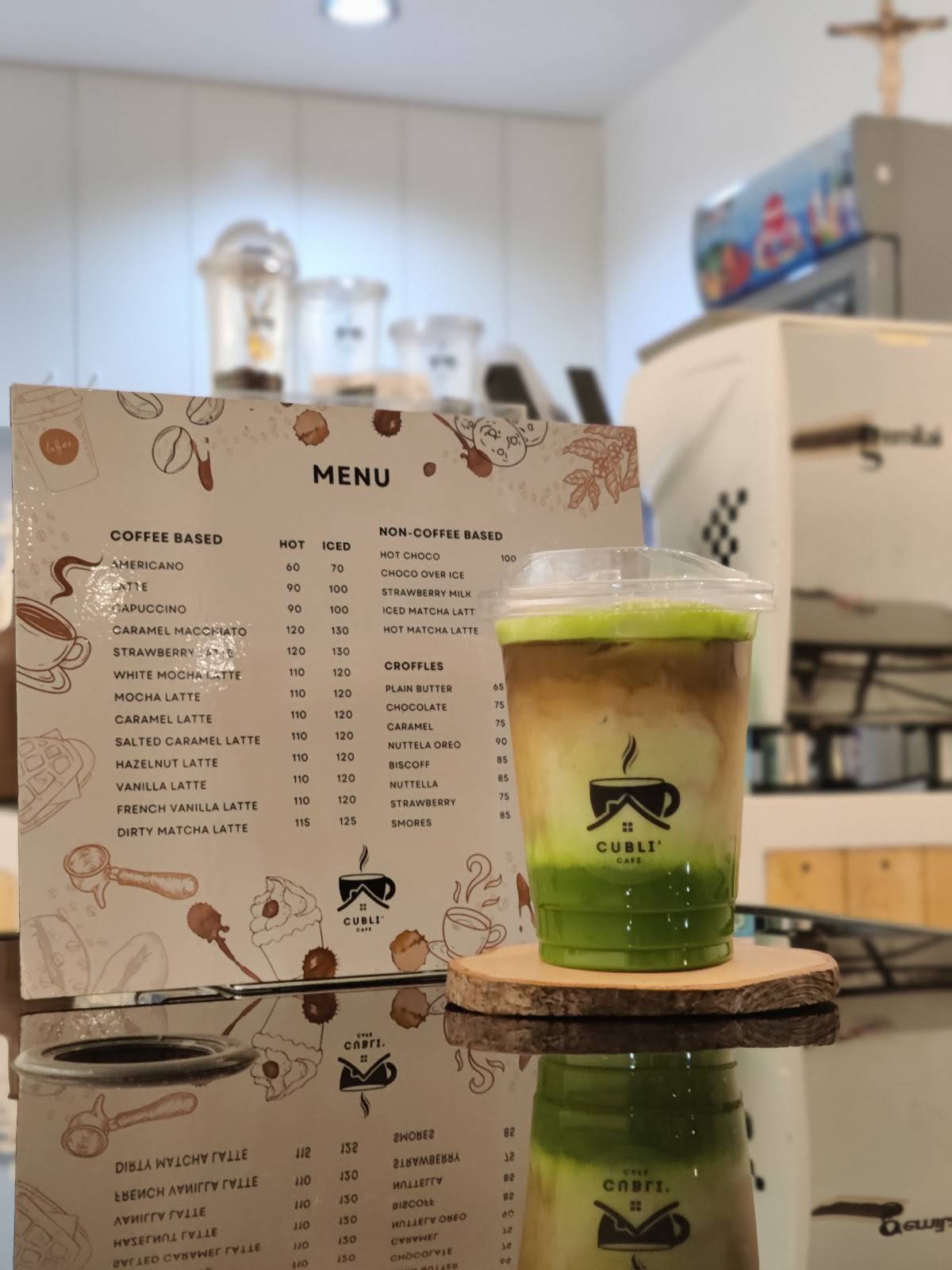 Cubli' Cafe меню