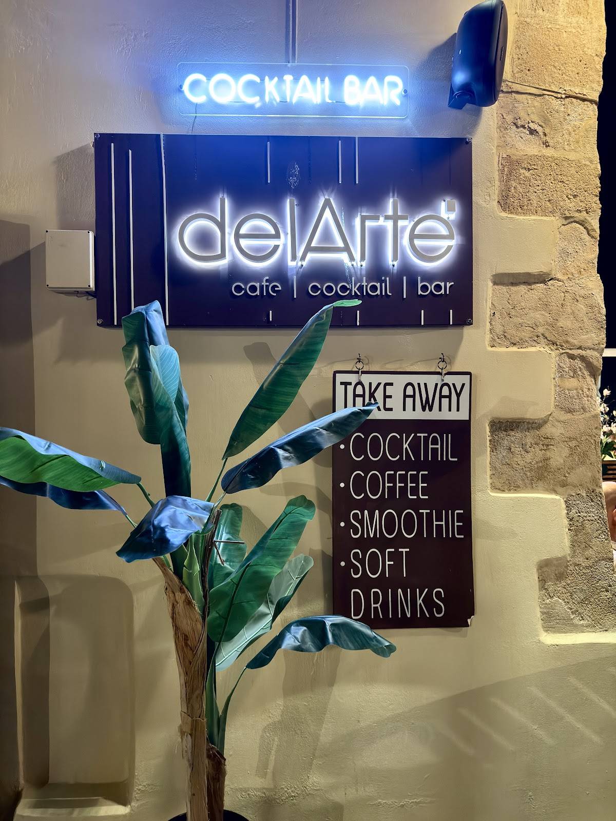 DelArte Cocktail Bar меню