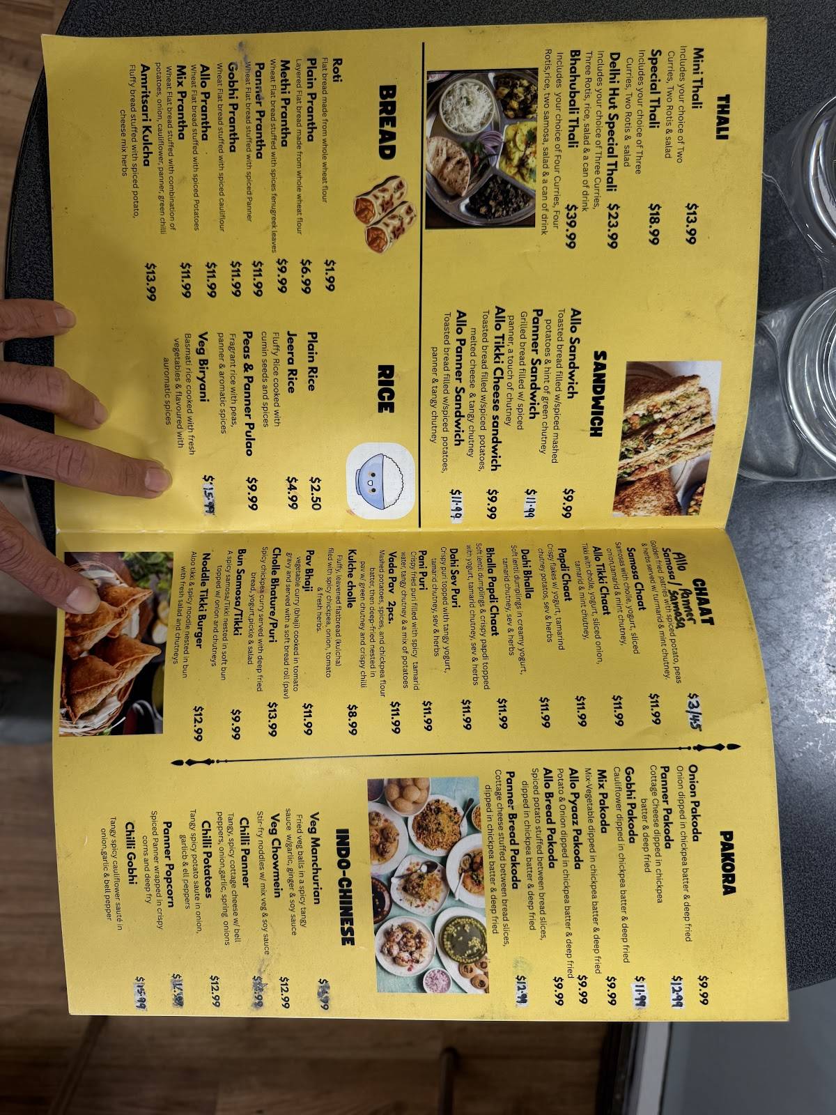 Delhi Hut - Pure Vegetarian Food & Snacks Corner меню