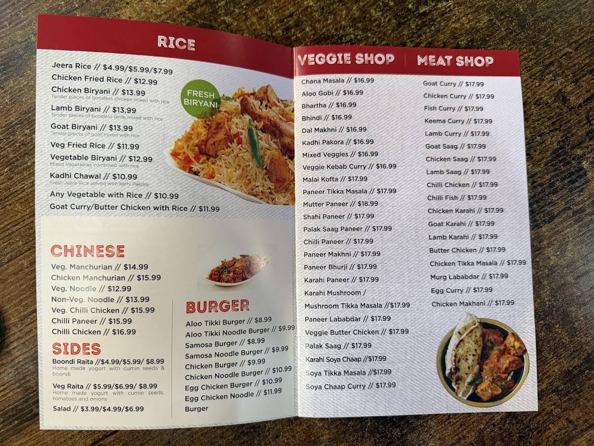 Indian Sweet Master - Authentic Indian Restaurant & Sweets (Brampton) меню