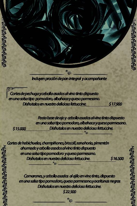 Dharma меню