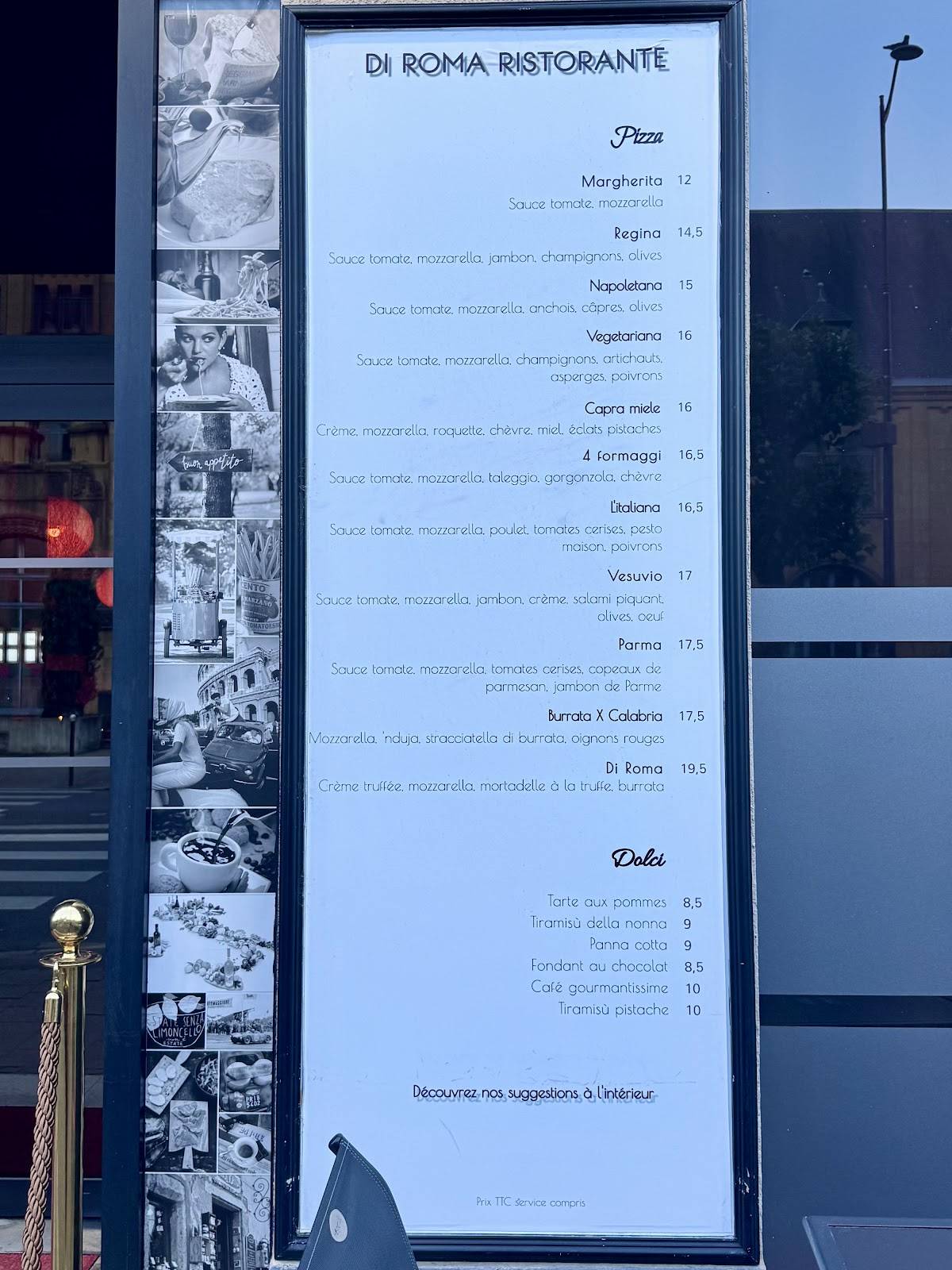 Di Roma - Restaurant Italien Metz меню