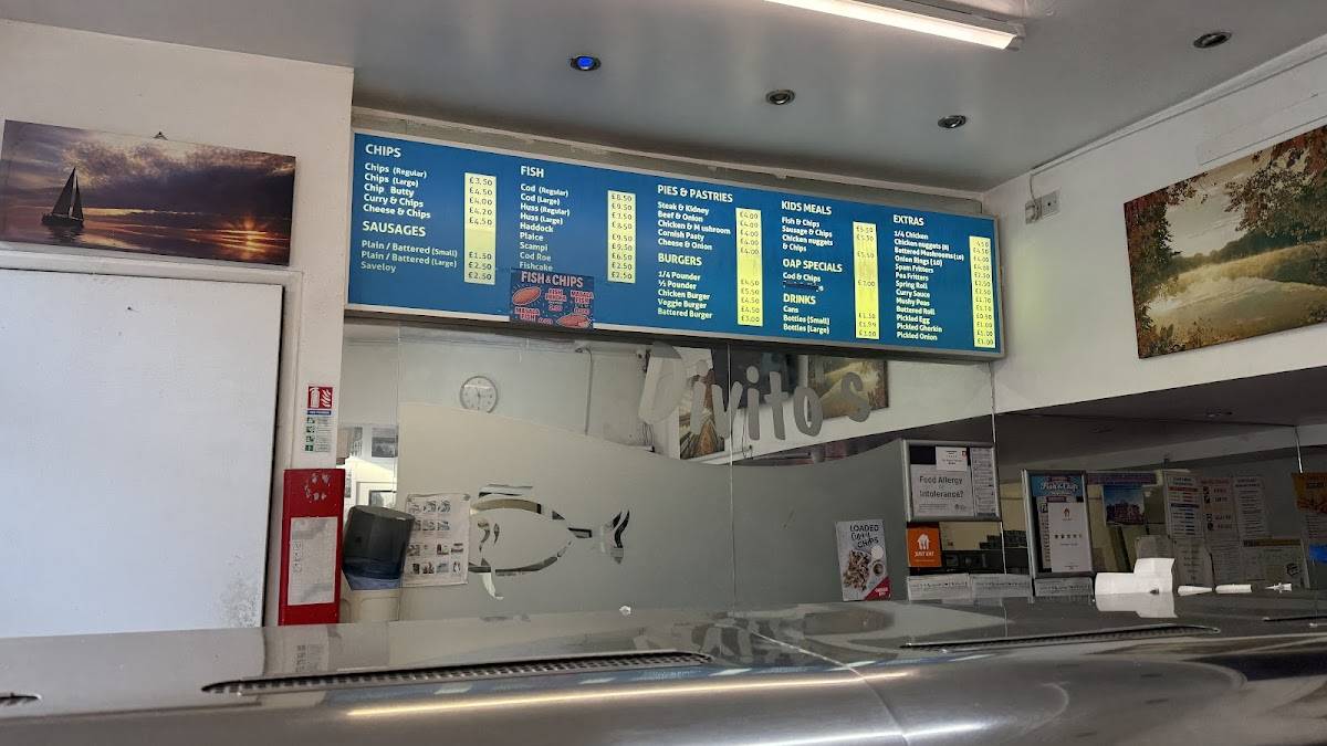 Divitos Fish Bar меню