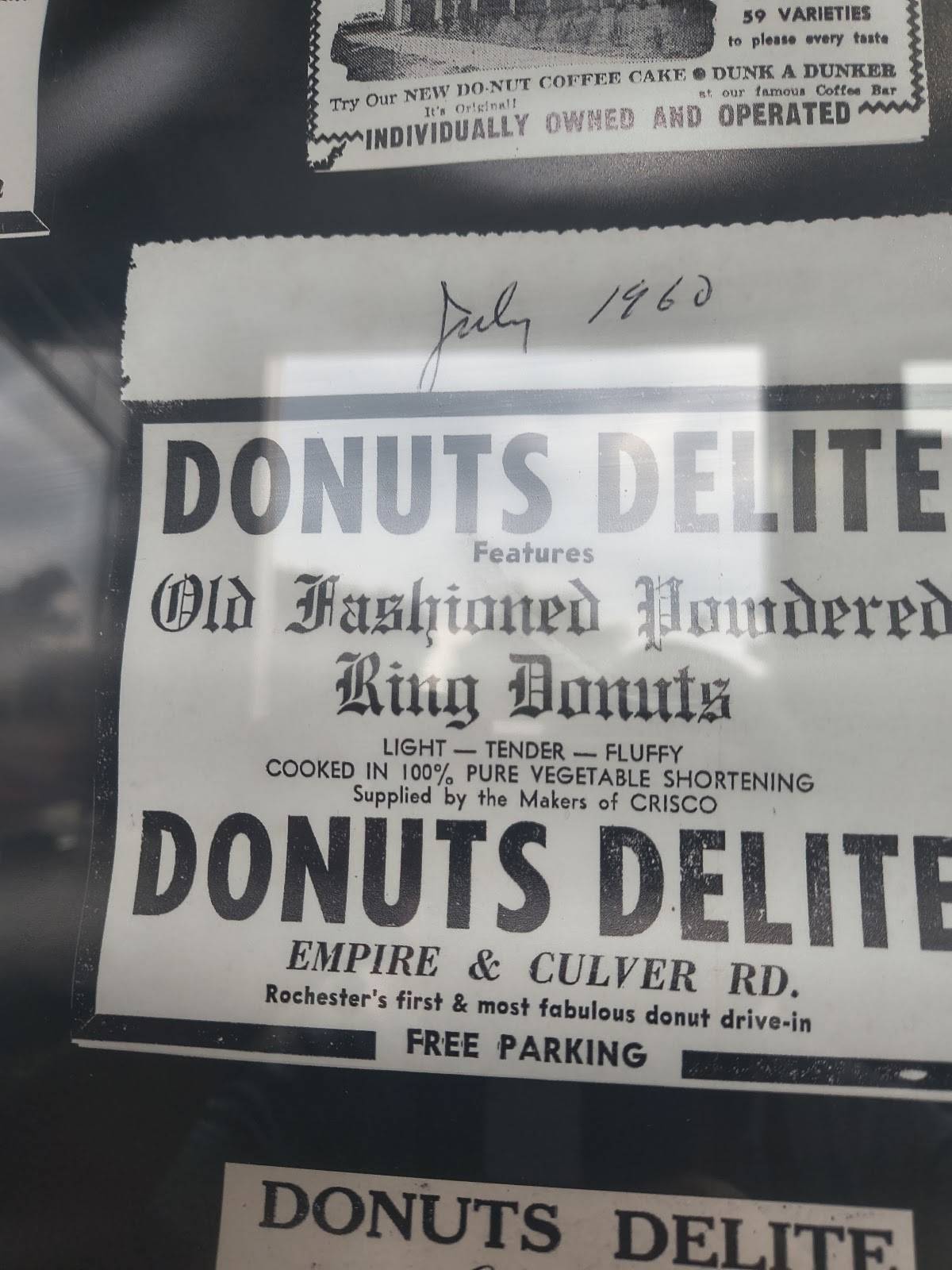 Donuts Delite меню