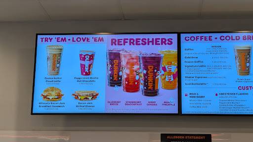 Dunkin' меню