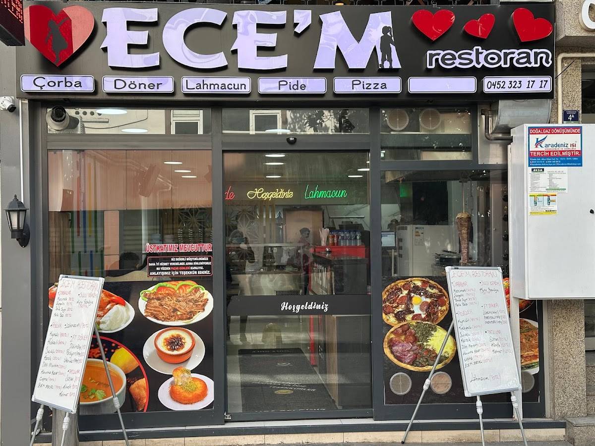 ECEM RESTORAN меню