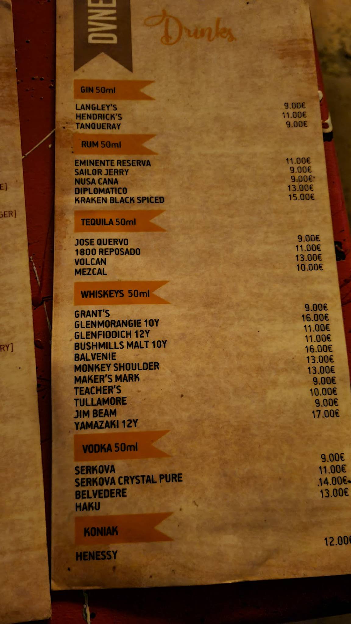 Einstein Coffee Bar Athens меню