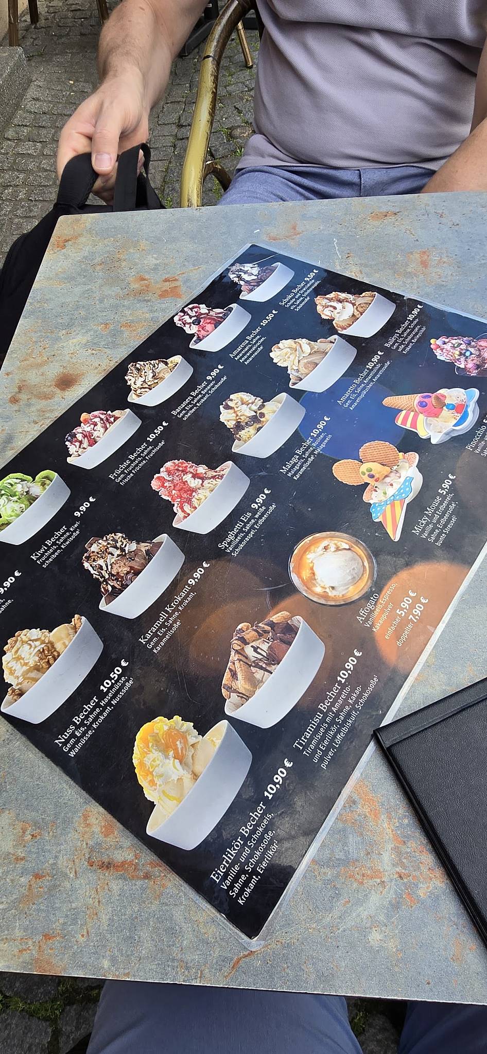 Eiscafé Talstation меню