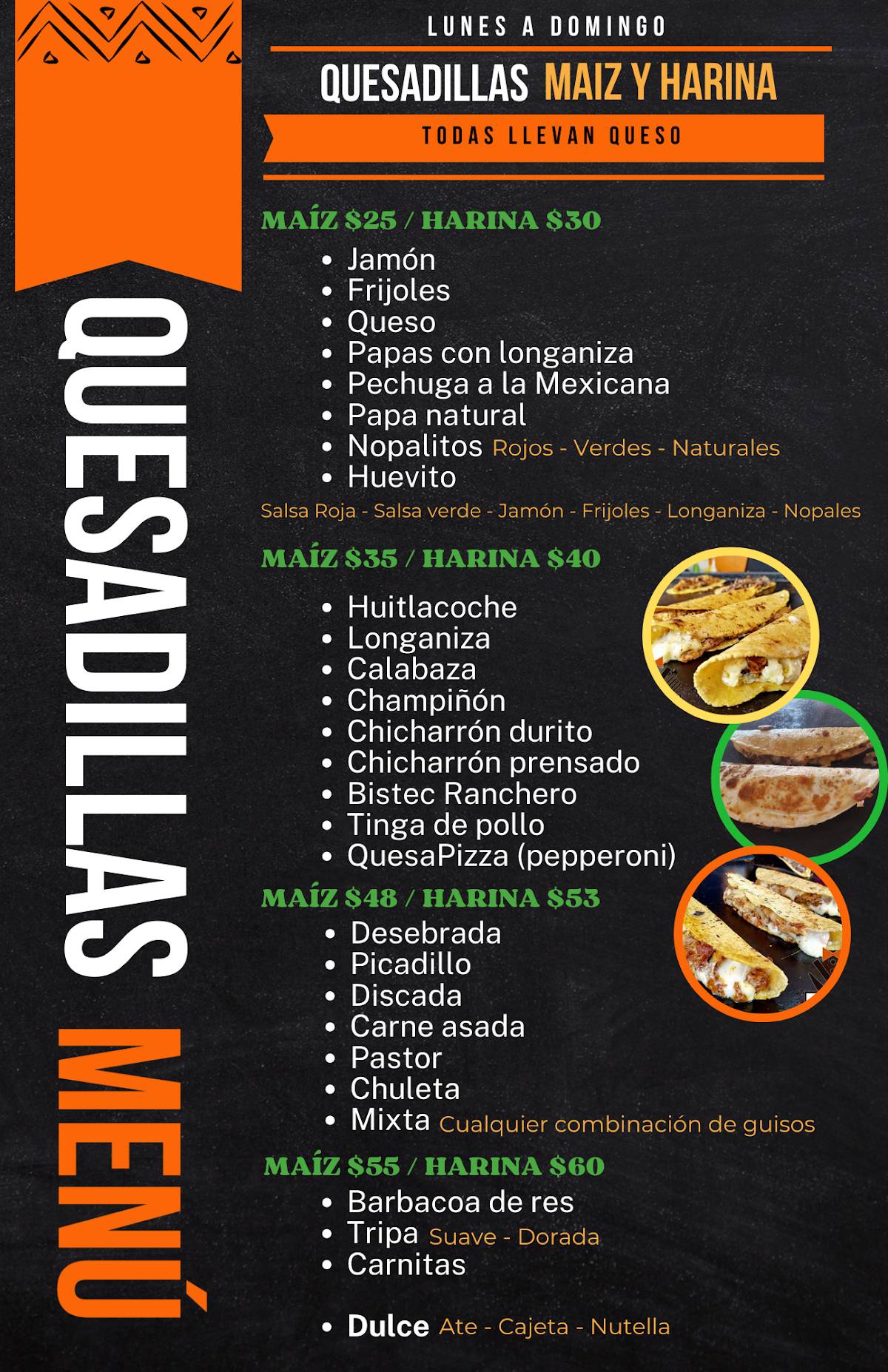 El Pinolillo Saltillo меню
