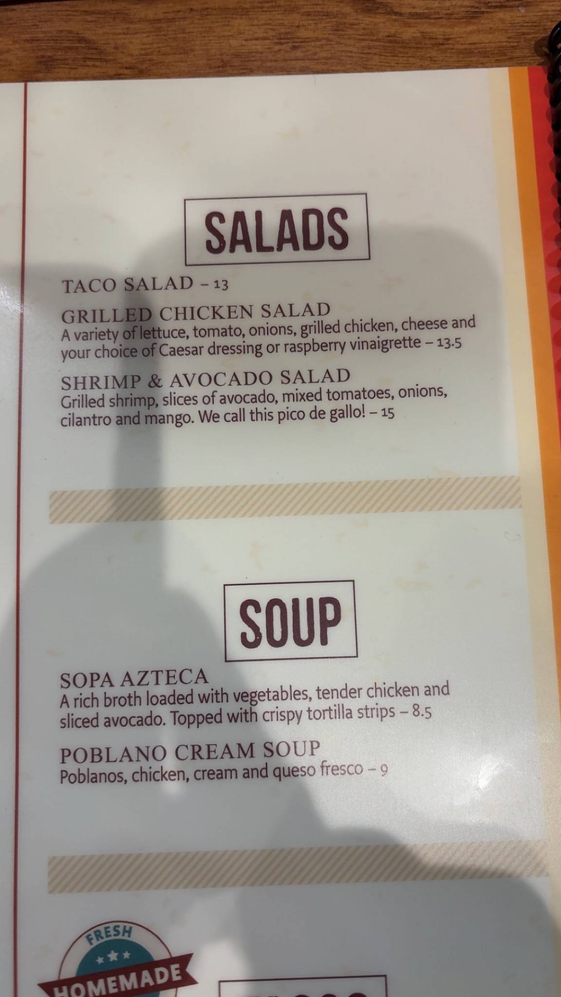 El Ranchero Mexican Restaurant меню