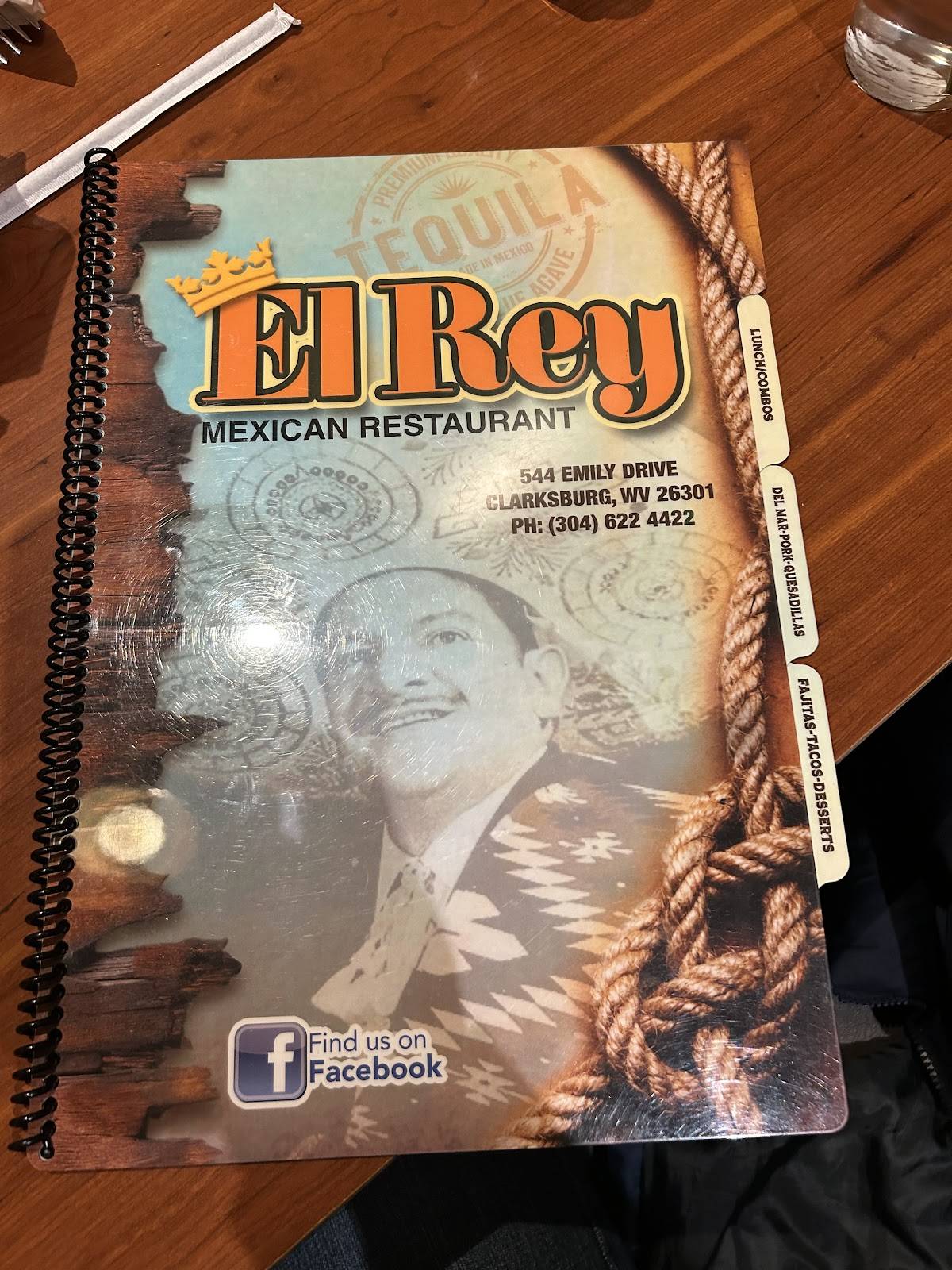 El Rey Mexican Restaurant-Clarksburg меню