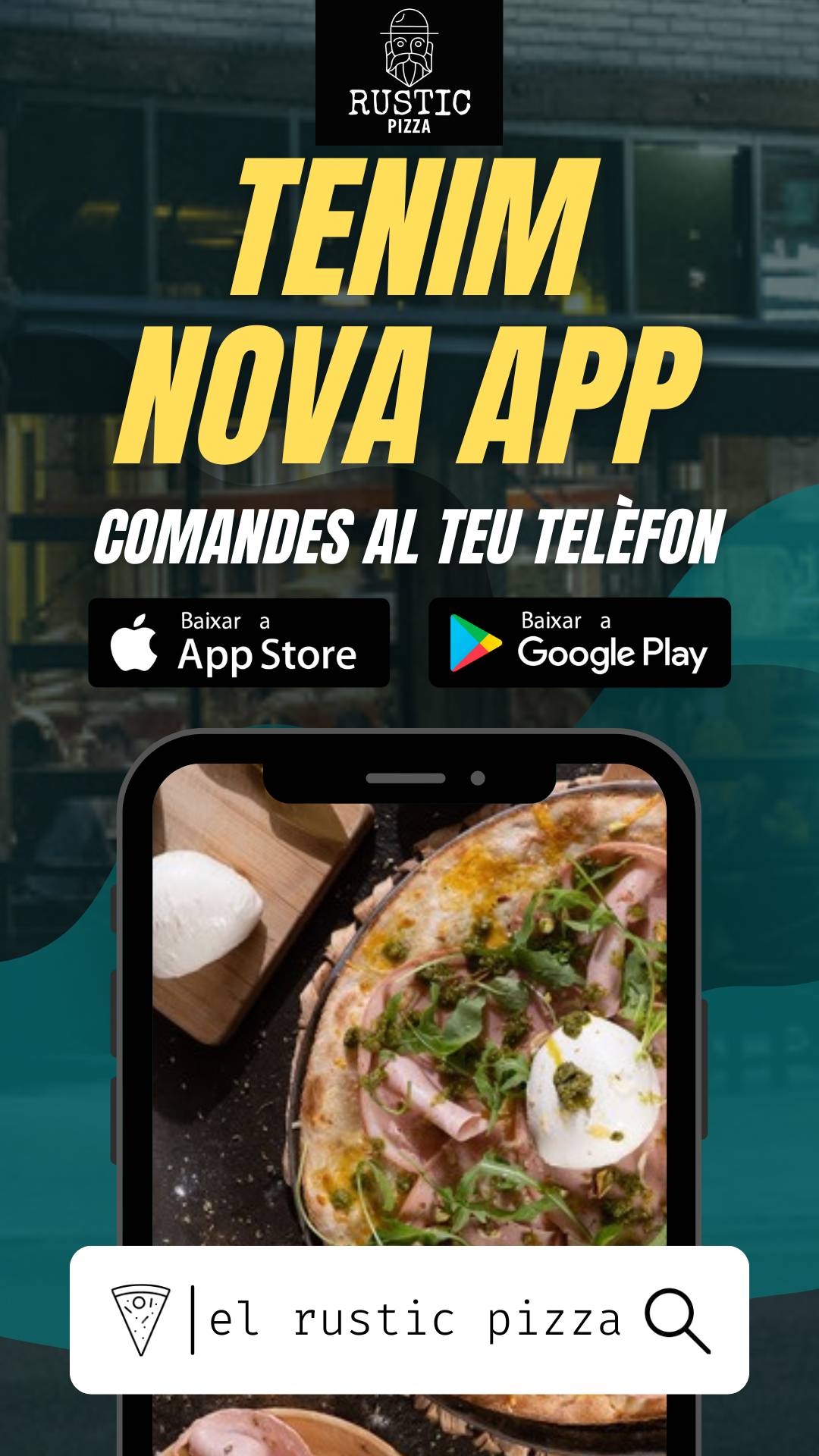 El Rustic Pizza Terrassa меню