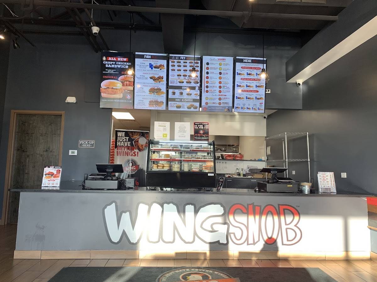 Wingstop меню