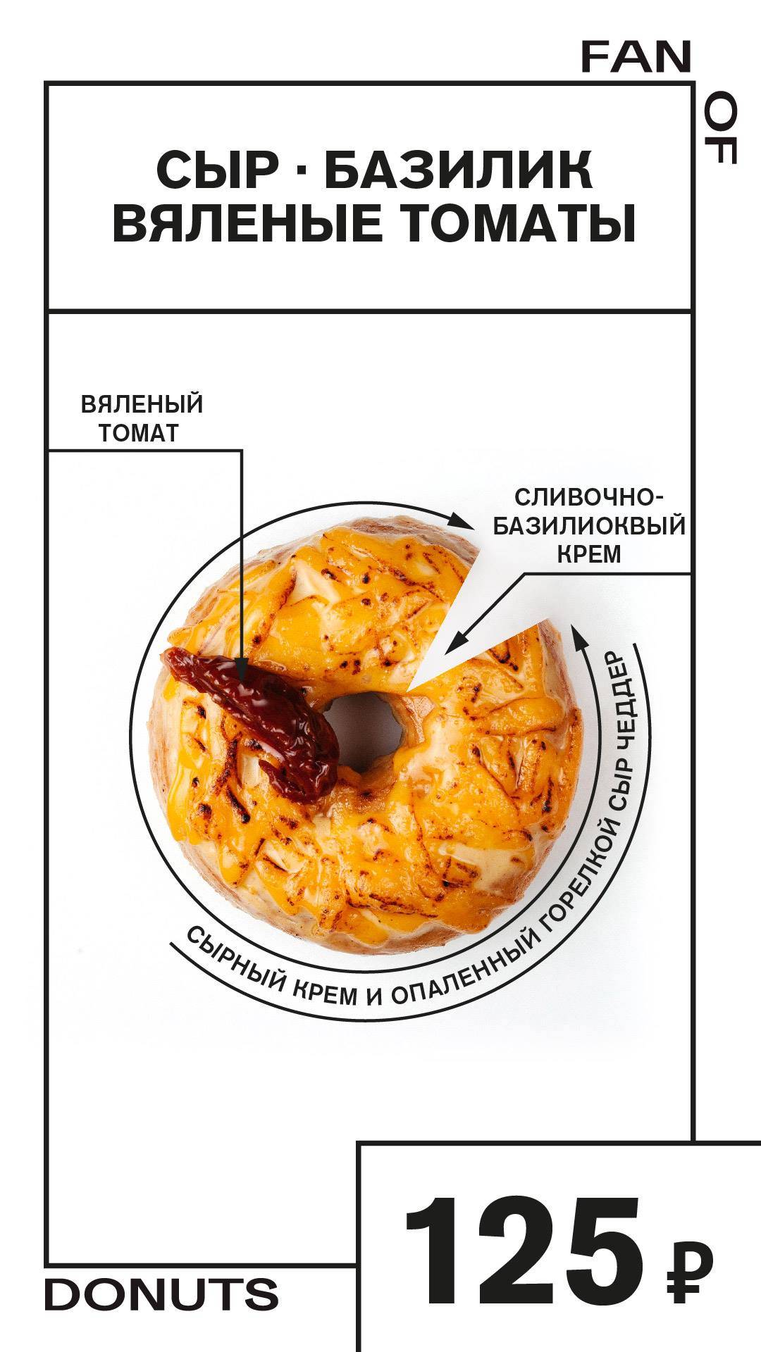 Fan of donuts меню