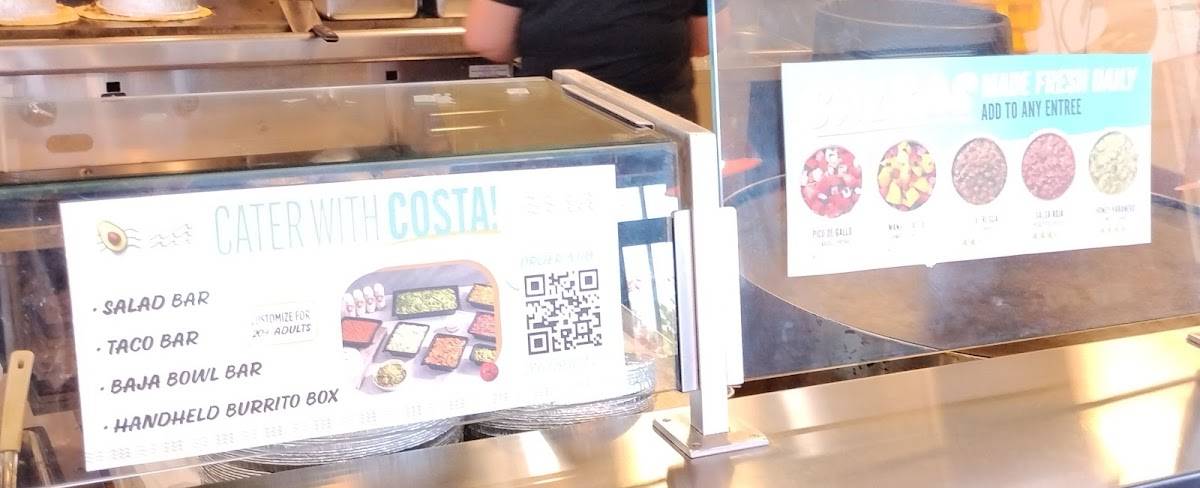Costa Vida Fresh Mexican Grill меню