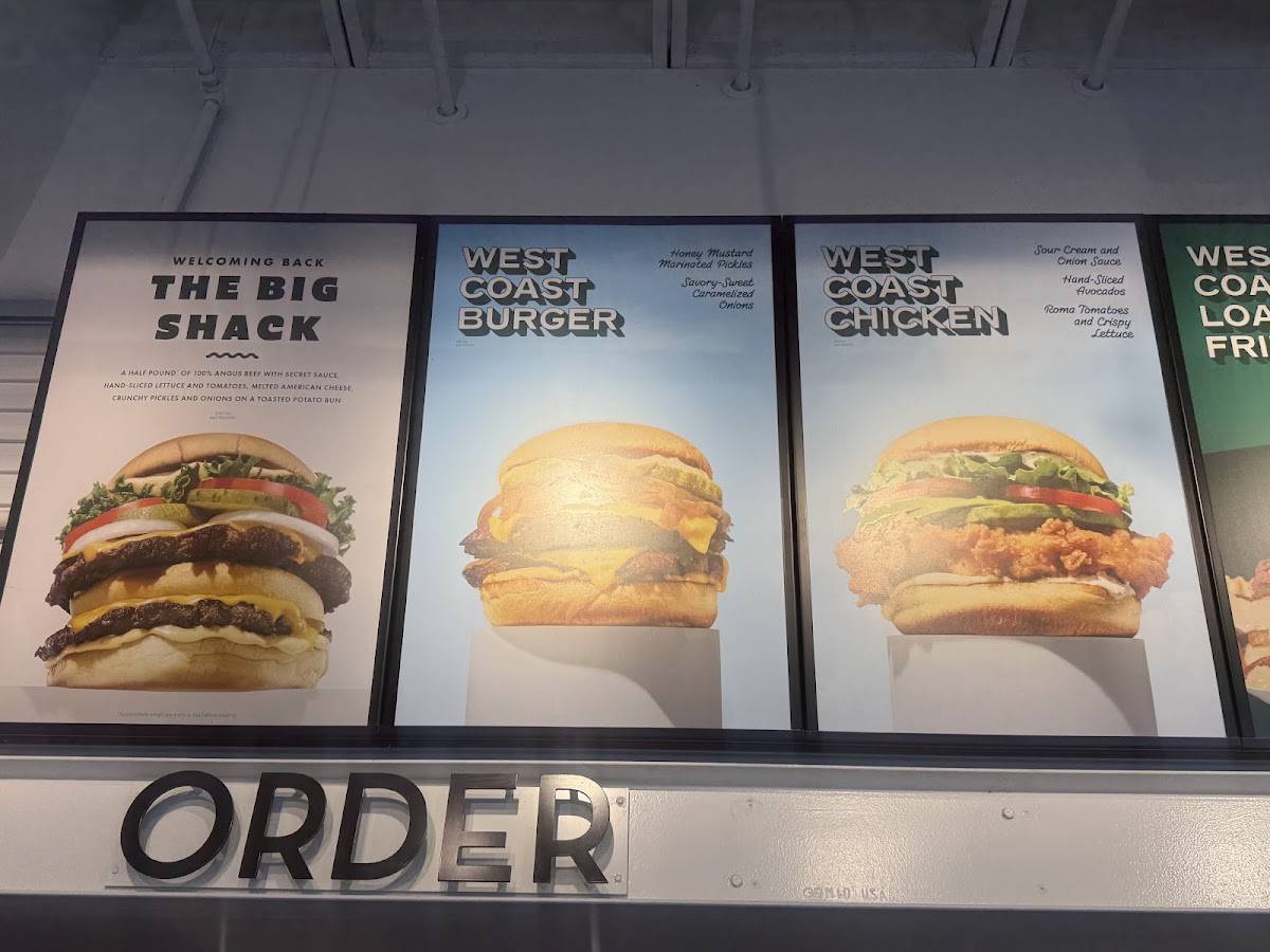 Shake Shack Katy Freeway меню