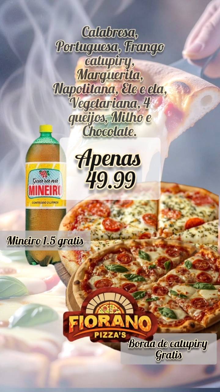 Fiorano Pizzas меню