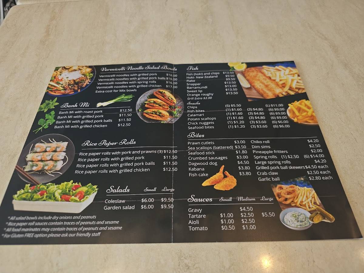 Fish n Bites меню