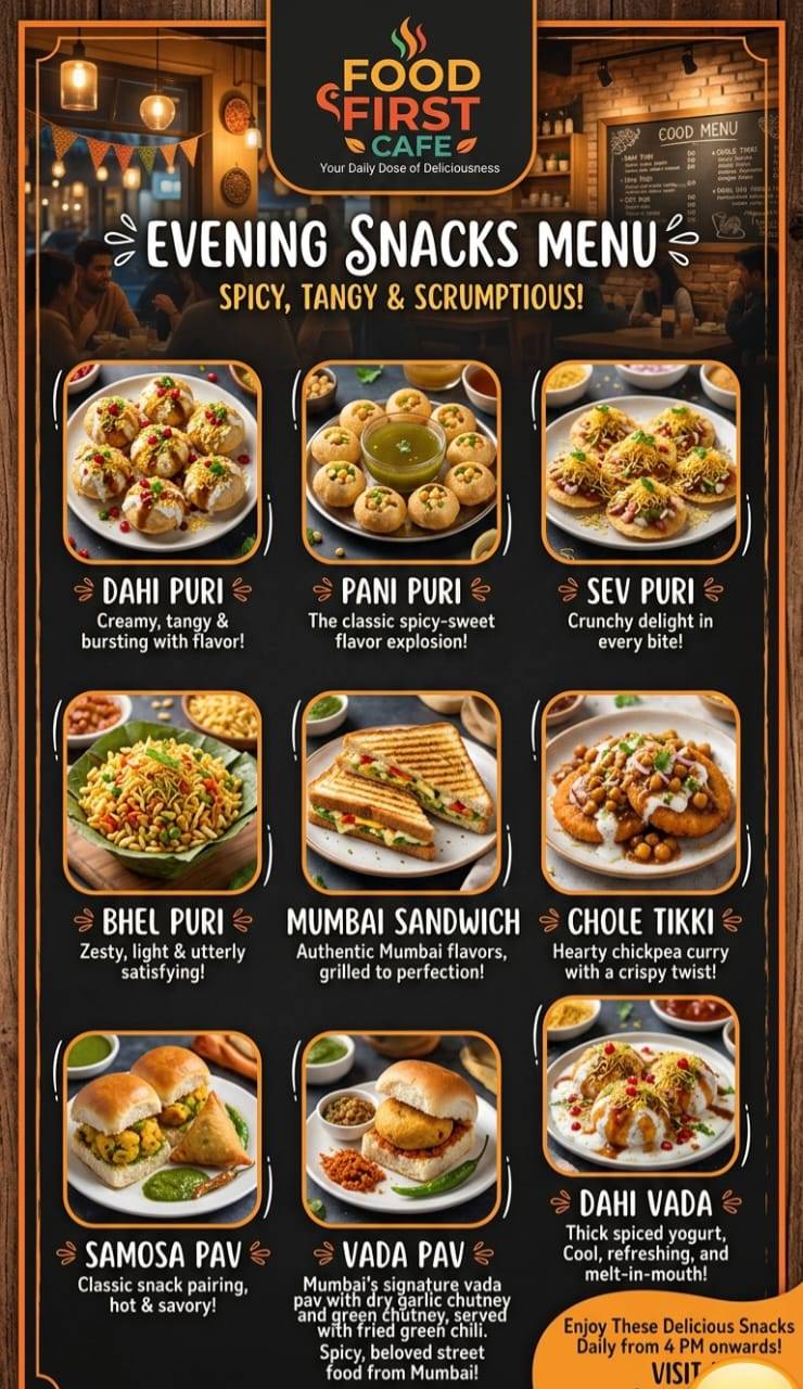 Food First Cafe меню