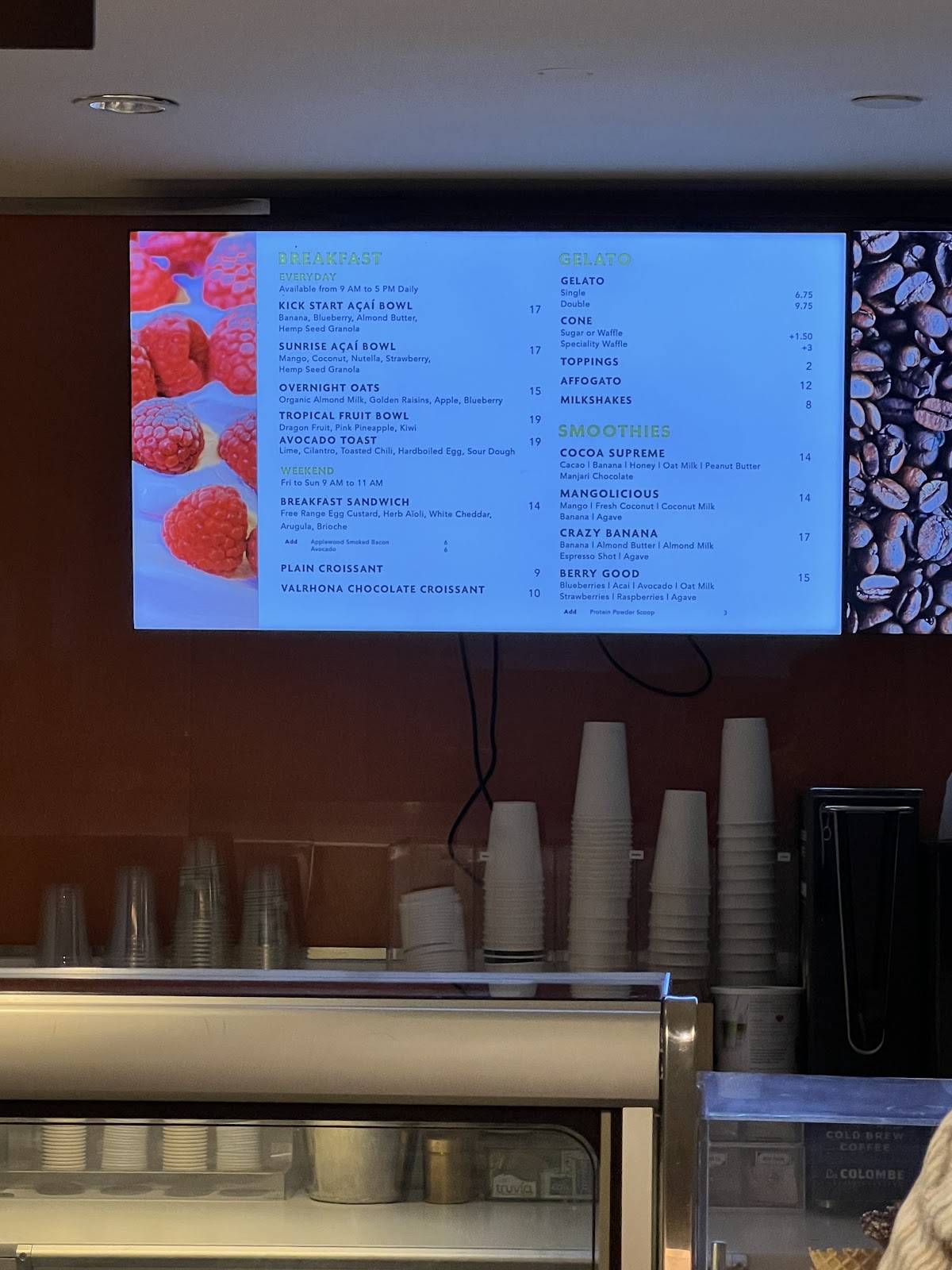 Fresh Restaurant меню