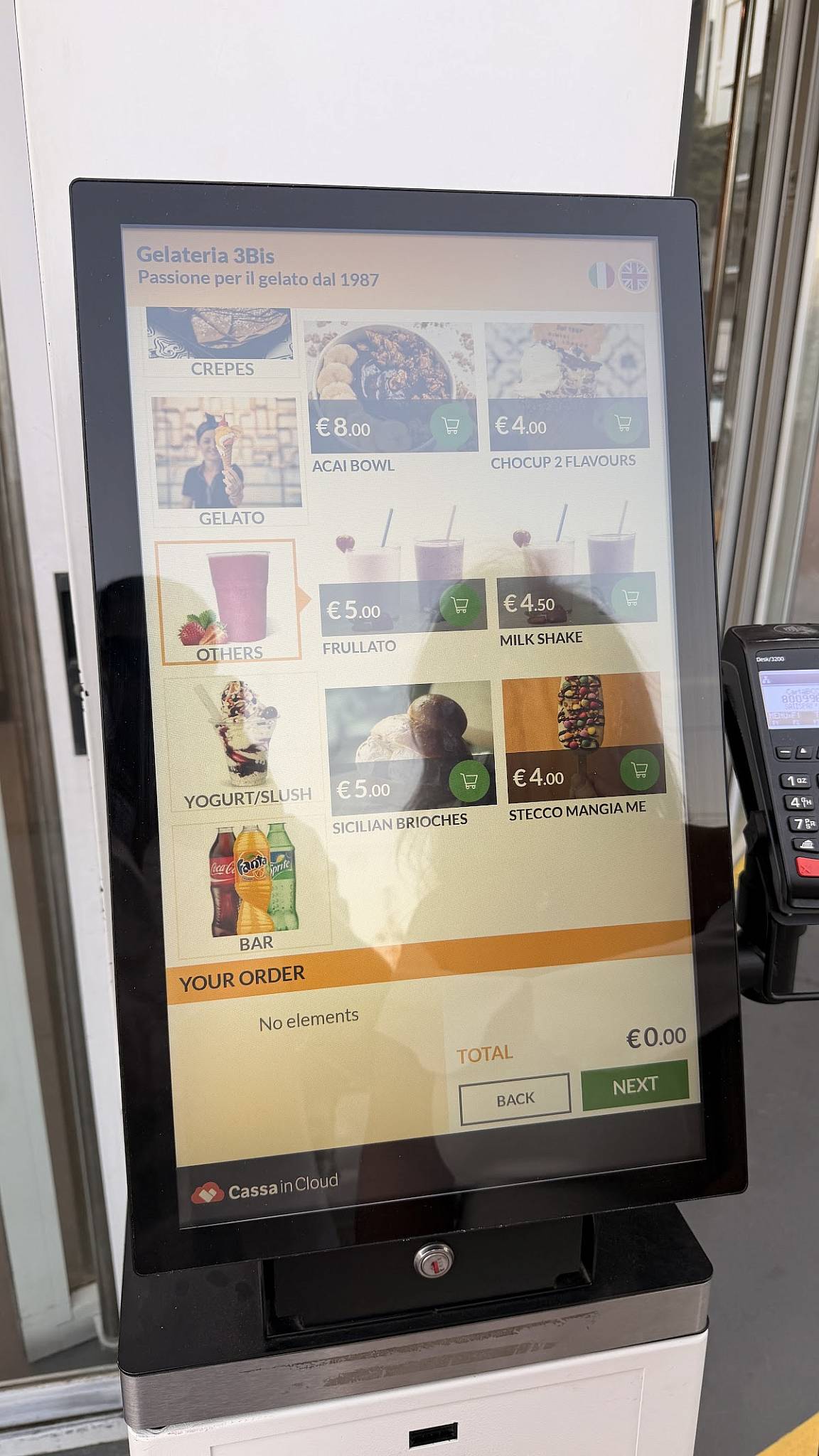 Gelateria 3 Bis меню