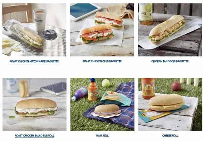 Greggs меню